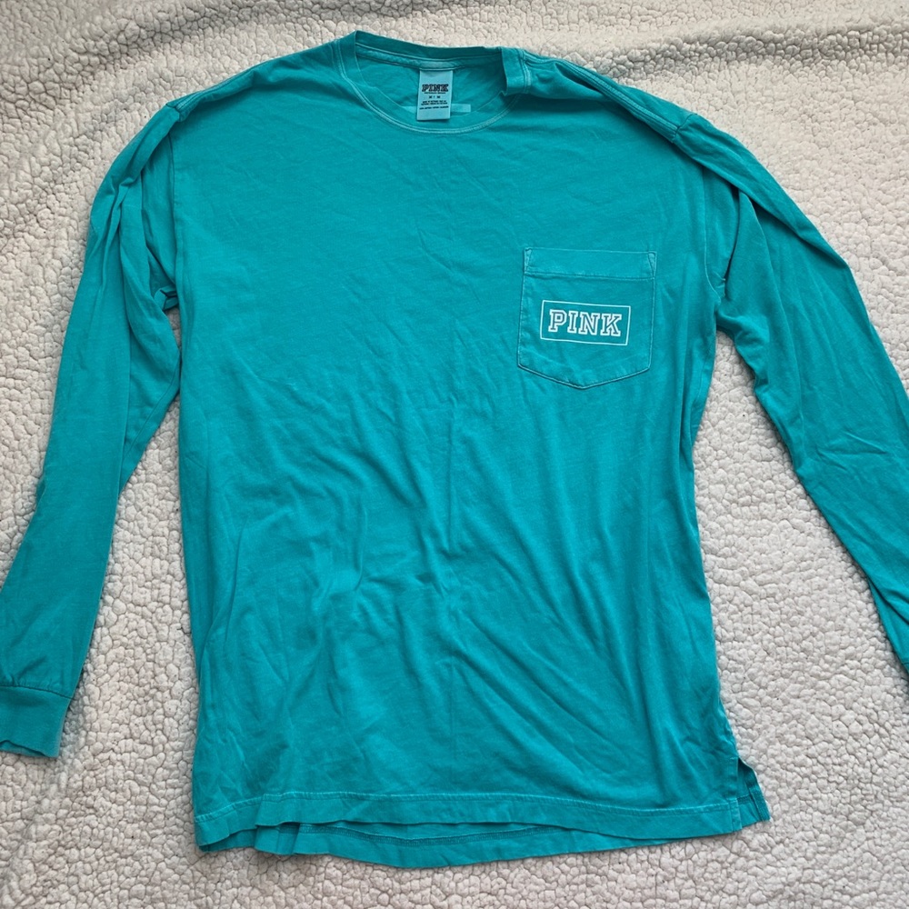 Pink long sleeve tee